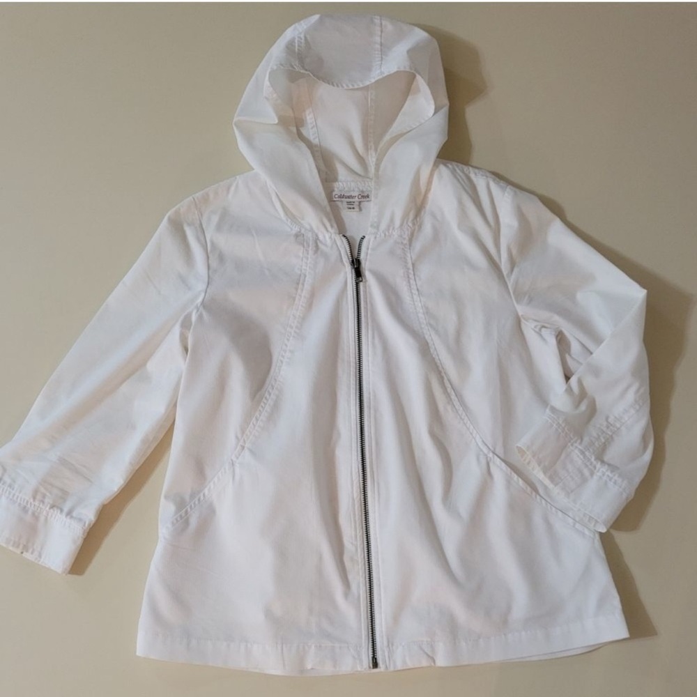 Coldwater Creek Lightweight Hooded Jacket